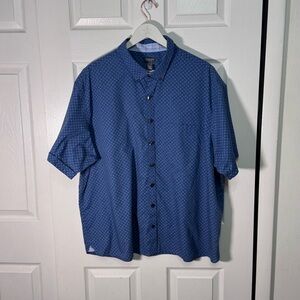 Van Heusen Blue Casual Button Down Shirt